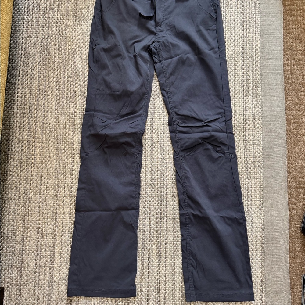 Prana Women's Dark Gray Straight Leg Pants